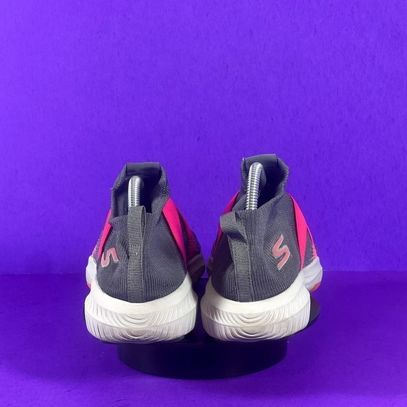 Skechers Women's Gray/Pink Go Walk Revolution Ultra-15669 Sneaker Shoe Size 10 - Picture 4 of 7